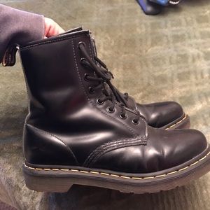 Black patent dr martens